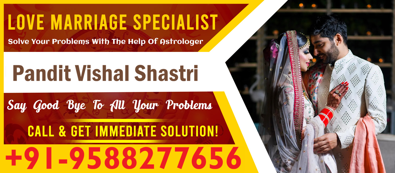  Astrologer Pandit Vishal Shastri +91-9588277656