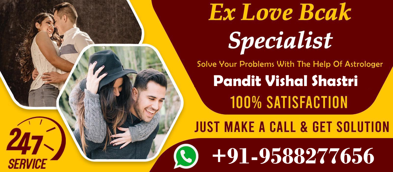  Astrologer Pandit Vishal Shastri +91-9588277656